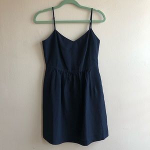 Blue j crew dress